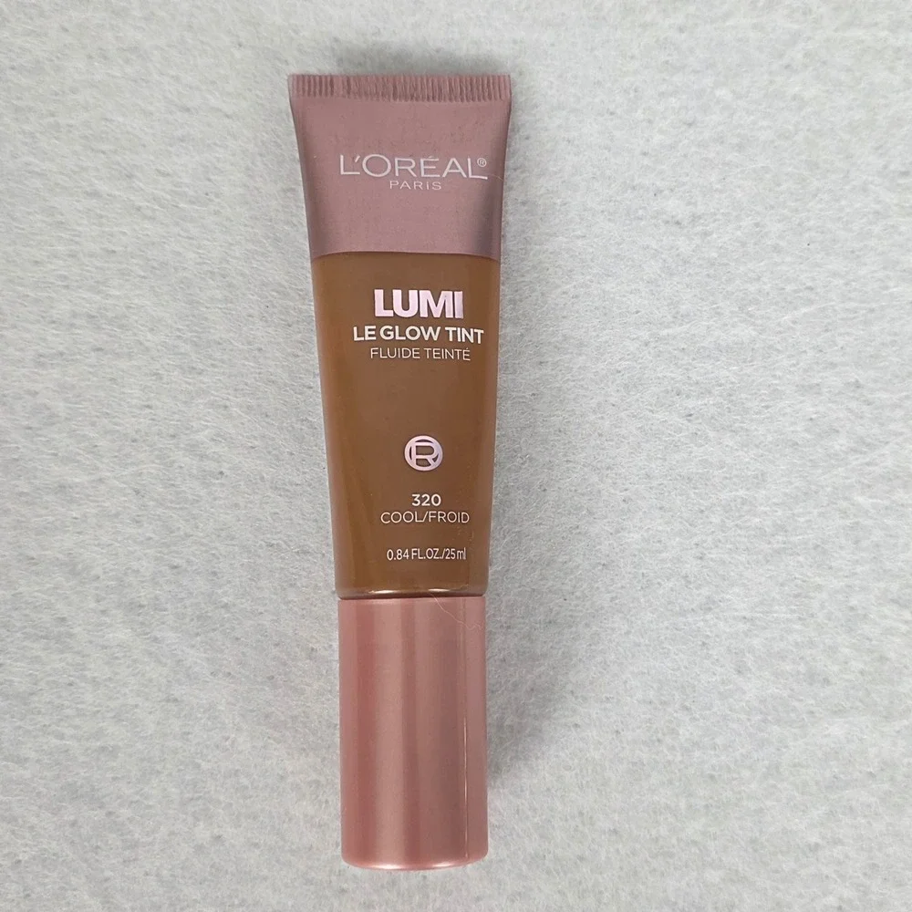 Loreal Paris Lumi Le Glow Tint 320 Cool Froid Hydrating Skin Tint 0.84oz 25ml
